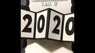 GRADUATION CARD 2020 TWIST POP UP DESIGN