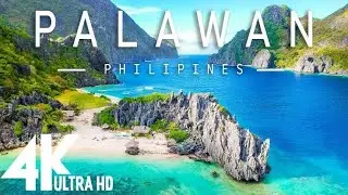 4K Video PALAWAN PHILIPINES Relaxing music #palawanbeach #philippines #yoga #meditation #sleepmusic