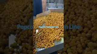 popcorn production line  #machine #snacks #popcorn #popcorntime