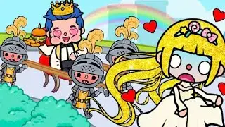 100kg Prince Forced Me To Marry 😊❤| Toca Boca Life World story 
