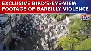 Bareilly Unrest: Bird-Eye-View Visuals Emerge From Day Of Violence; What These Pictures Say