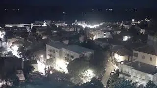 &Scaron;ibenik , Croatia - Live panorama view
