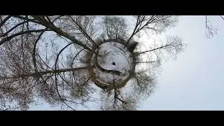 Arnold Arboretum, Jan 2024 Goldsmith Brook #3 Panorama 4K
