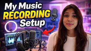 Equipments I Use to Record Songs 🎙️ | My Basic Home Music Studio Setup For singers 