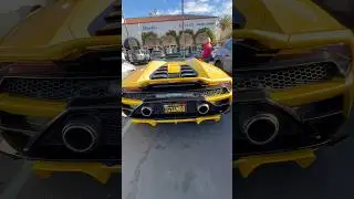 Modified Lamborghini Huracan Evo Spyder Titanium Exhaust #cars #automobile #luxurycar #supercar #car