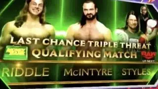 Drew McIntyre vs Riddle vs AJ Styles (Highlights)