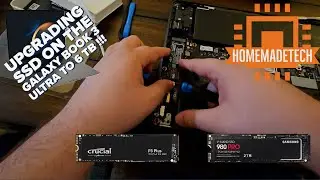 Upgrading the samsung book 3 ultra from 1 TB to 6 TB SSD. 