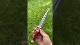 Dagger in the making! #dagger #damascus