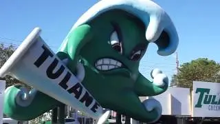 Watch Tulane&rsquo;s new &lsquo;Angry Wave&rsquo; roll on Claiborne Avenue