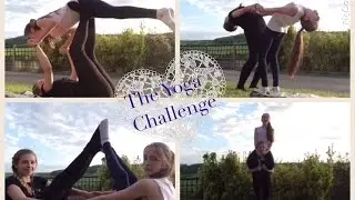 Yoga challenge with bestie