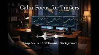 Calm Focus Trading Music  Deep Soft House for Traders (1 Hour)