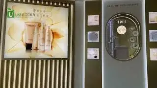 cosmetic shop display counter design
