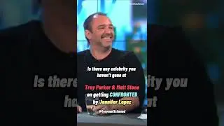 Trey Parker On Jennifer Lopez Confrontation #shorts #southpark
