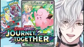 Opening a BOOSTER BOX of Pokémon's newest set 