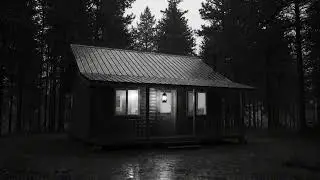 Cabin Rain Sounds with Distant Thunder &ndash; 10H Sleep Ambience in Peaceful Rainy Forest