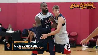 Gus Johnson: Cooper Flagg Looked Like He Belonged During Team USA Scrimmage | 7/10/24