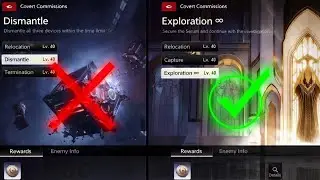 Most Efficient Way To Farm Covert Commissions for introns/smelts/wedges Duet Night Abyss