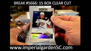 BREAK #5666: 15 BOX 2024-25 #upperdeck CLEAR CUT HOBBY NHL HOCKEY CASE BREAK