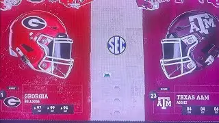 EA SPORTS College Football 26 Georgia Vs Texas A&M Week 8 PS5