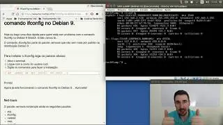 Resolvido: ifconfig Debian 9 não funciona