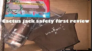 SAFETY FIRST: Unboxing Travis Scott Cactus Jack Health Face Mask Hand Sanitizer and Safe Touch Tool