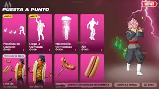 NUEVOS EMOTES FLAUTISTA de LLAME&Iacute;N, EMOTE LLEGA la TORMENTA, Skins STAR WARS, Skin REY APRENDIZ