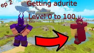 Getting from level 0 to 100 #2 (roblox booga booga new seas)