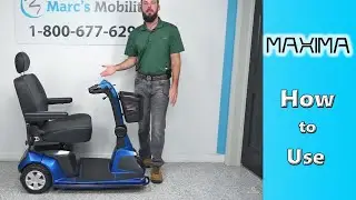 Pride Maxima User Guide - Heavy Duty Mobility Scooter