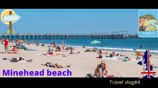 Minehead beach tour | Somerset | Gopro hero 9 | Travel vlog#4 | Cinematic video |