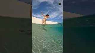 Desert With A Thousand Lakes In Brazil #shorts #ytshorts