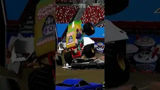 #monsterjam #beamngdrive #monstertruck #beammonsters  #save #gravedigger #shorts #short