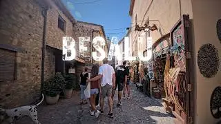 The Medieval Bridge That Leads to Another 🏰✨ | Besal&uacute; Walking Tour 4K