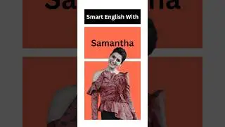 What is she talking about 🤔? Learn Smart English With Samantha #shorts