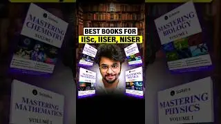Best Books for IISc, IISER, NISER 🔥