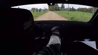 Rally Auk&scaron;taitija 2021 - SS6 Trygg 1 - broken 4th gear. Hubert Laskowski / Adam Jaros - Peugeot 208