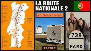 La route Nationale 2 au Portugal en Camping-car ( partie 2 )