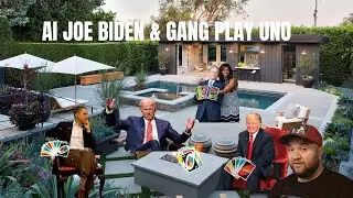 Joe Biden & The Gang Play UNO (AI Presidents MEME) - That Is Wild!!!