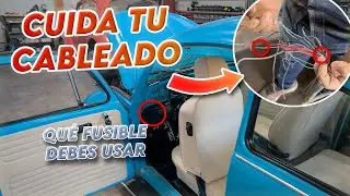 Cambiando el cableado del Vocho: errores comunes al poner fusibles
