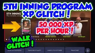 5TH INNING PROGRAM XP WALK GLITCH FINISH THE PROGRAM TODAY MLB THE SHOW 21 DIAMOND DYNASTY