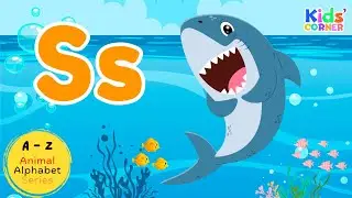 Letter S | Animals that Start with S | Learn Animal Names | English Vocabulary for Kids