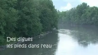 L'Isère, des digues les pieds dans l'eau