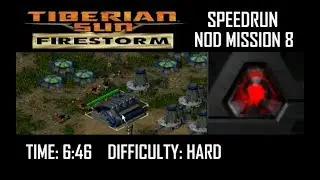 SPEEDRUN: C&C Tiberian Sun Firestorm Nod Mission 8 (Hard)
