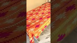 100 Years Old Hand Embroidered ਬਾਗ਼ Bagh / Phulkari #shorts
