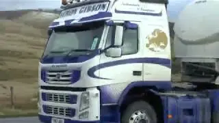 CAT AND FIDDLE PASS LORRIES FILMED FEB 2020  TRAILER BY DAVE SPENCER OF PMP