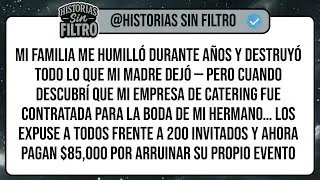 Mi Familia Me Humilló Durante Años y Destruyó Todo Lo Que Mi Madre Dejó — Pero Cuando Descubrí ...
