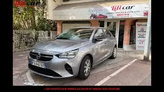 Agence LILICAR Antibes / OPEL CORSA1.5 DIESEL 100 CH BVM6 Bo&icirc;te manuel - 2020 - 23000Km