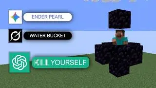 AI Chatbots try to Solve Minecraft Scenarios