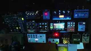Evening Transmission- Chase Bliss Brothers AM and Analogman Sunface Red Dot NKT LG