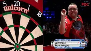 Danish Darts Open 2019, 3rd Round: Gerwyn Price v Stephen Bunting.
