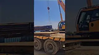 Massive Pipe Bin Handling in Oilfield | Heavy Equipment in Action 🚧#OilfieldOperations #CraneWork